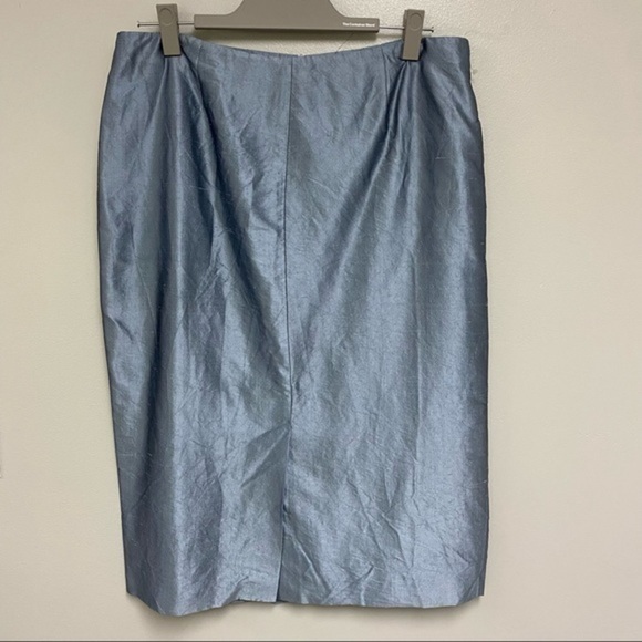 Les Copains Silk Sheath Skirt Made in Italy - Picture 1 of 9